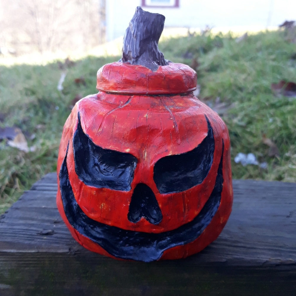 Pumpkin Stash Jar